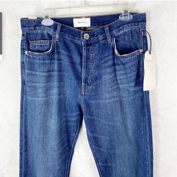 [Current/Elliott] Classic Original Straight Jeans - Picture 4 of 9